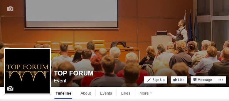 Facebook event boosting