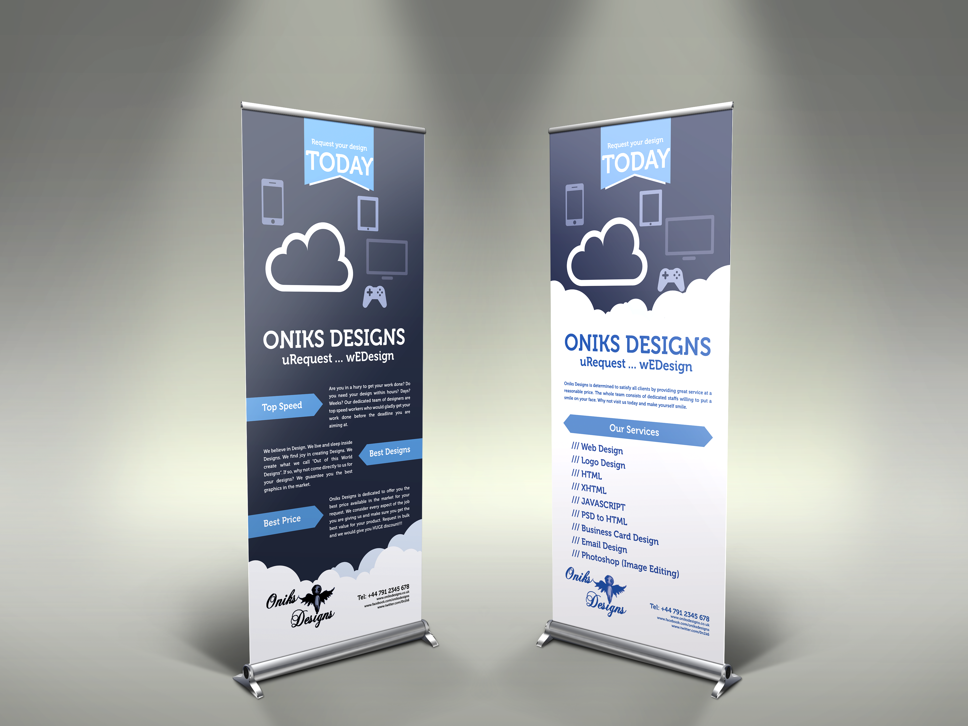 Standies & Pull-Up Banners