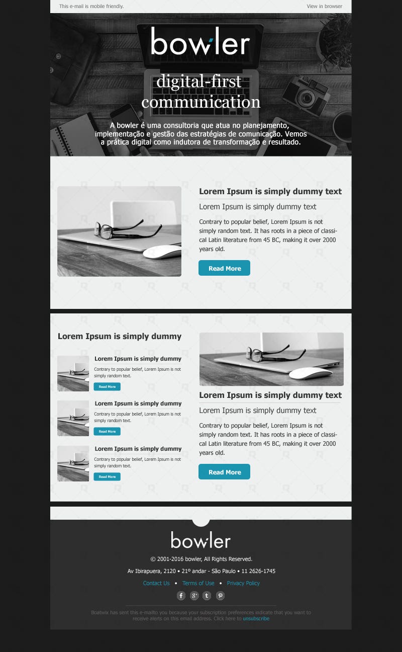 Creative Email Template