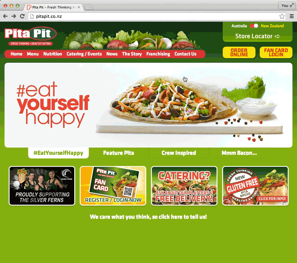 ONLINE FOOD ORDERING WEBSITE