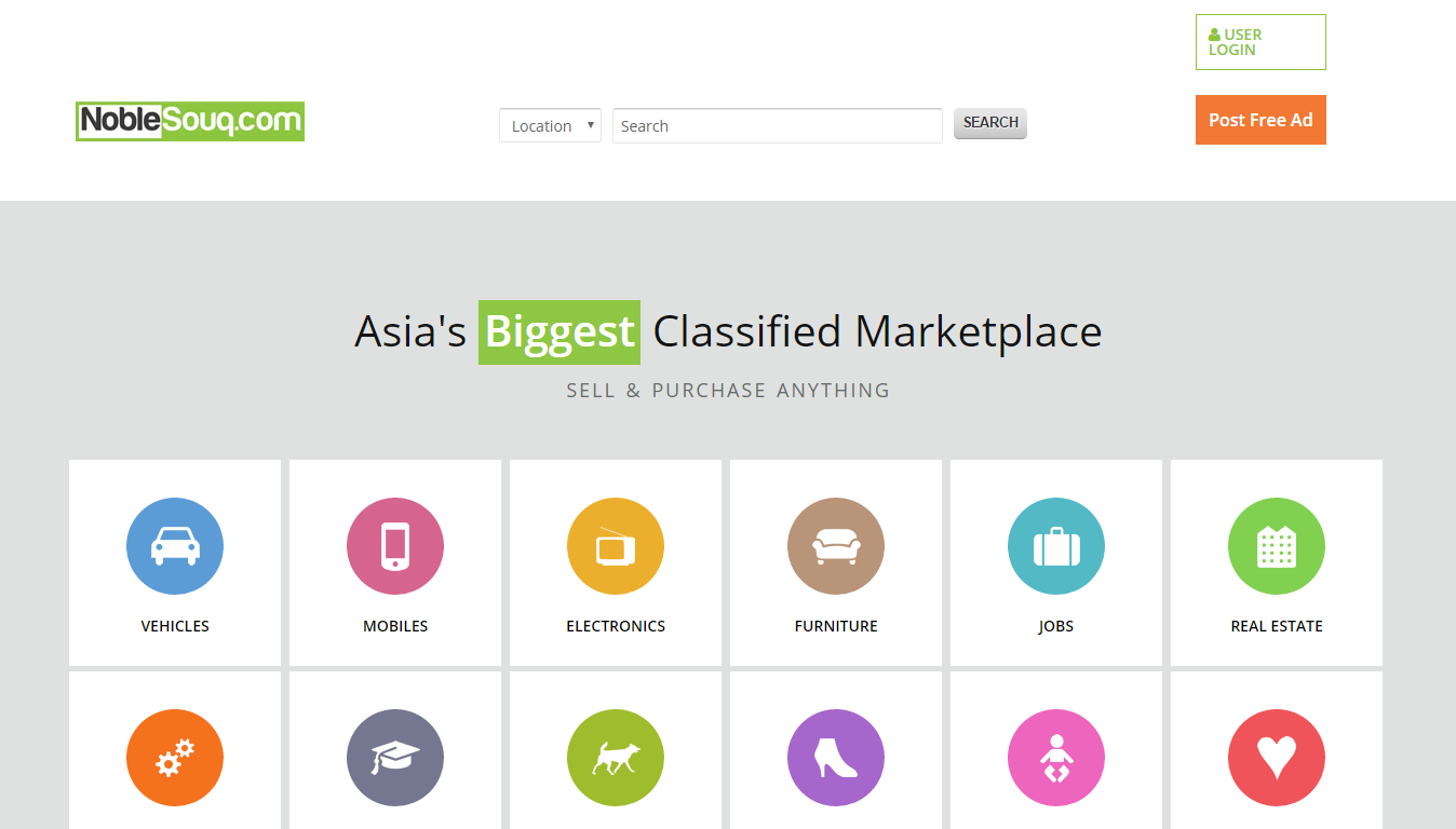 Marketplace | Classified Website with Bidding System