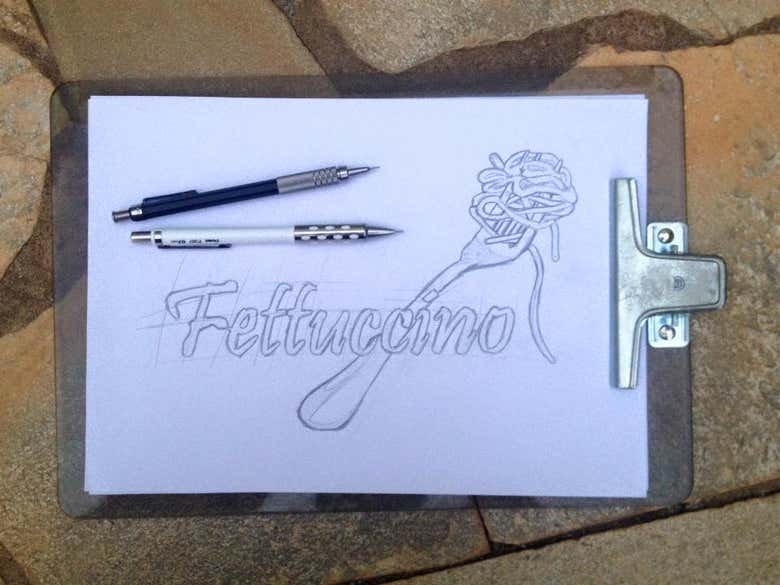 FETTUCCINO - LOGO and LABEL design.