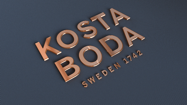 Kosta Boda 3D logo