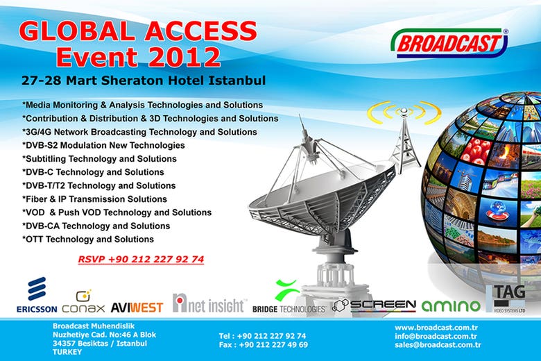 Global Accsess Event 2012 Seminar Invitation Design