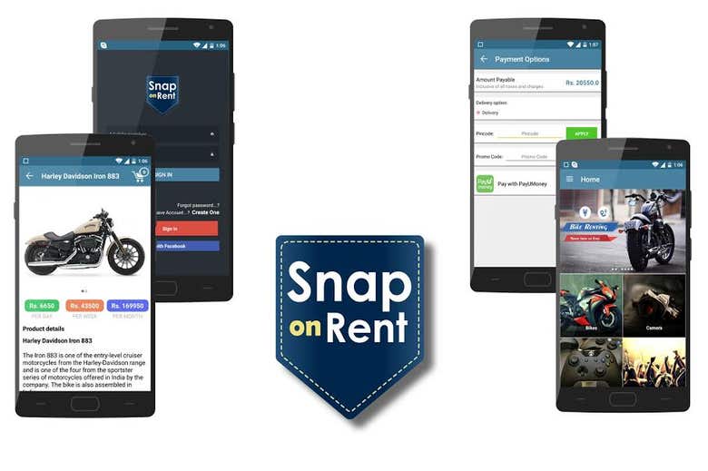 Snap On Rent (Android App)