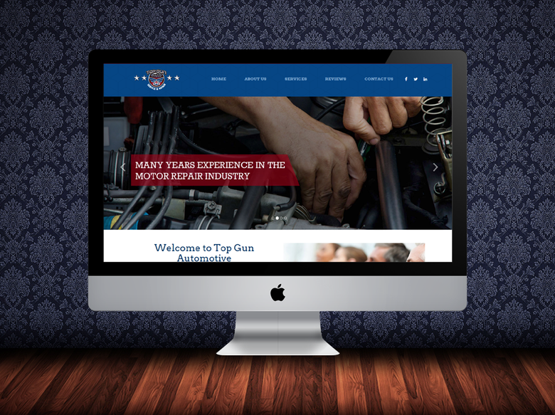 Top Gun Auto Repair Website (Static)