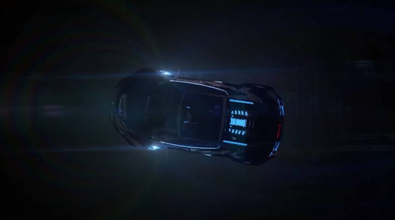CGI Car commercial