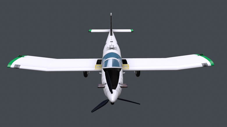 3D modeling of an Aeroplane