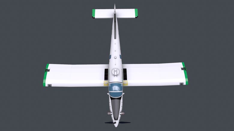 3D modeling of an Aeroplane