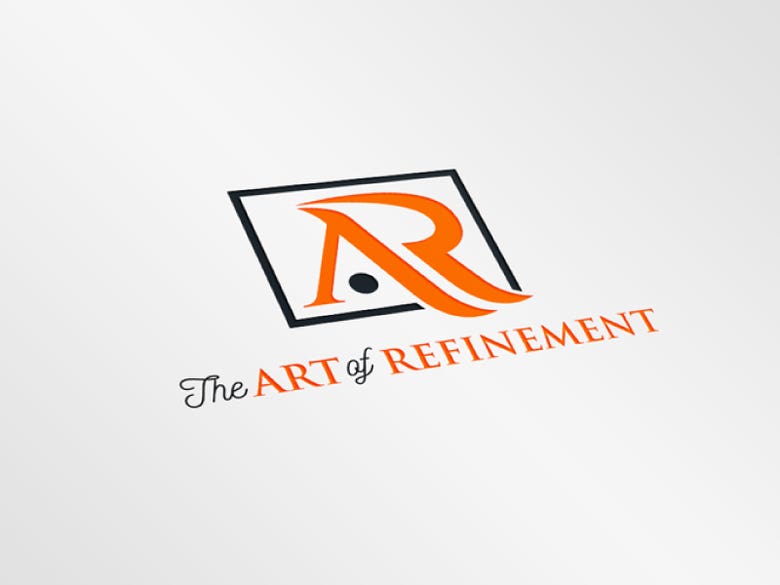 Best design using our website name. Art of Refinement