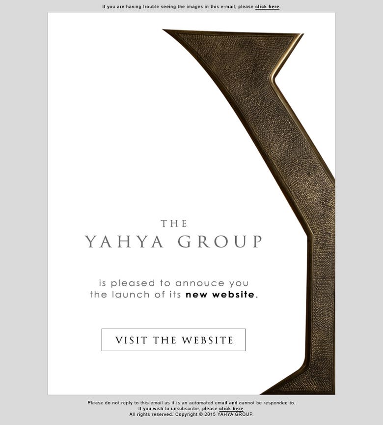 Yahya Group Newsletter