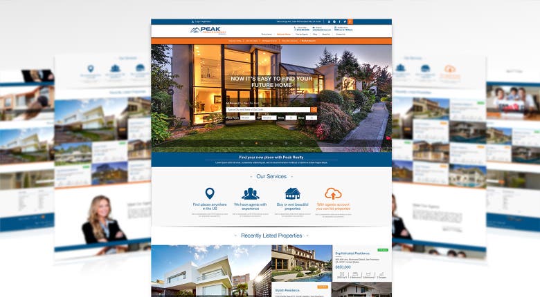 Century 21 - Peak Residential Website Design