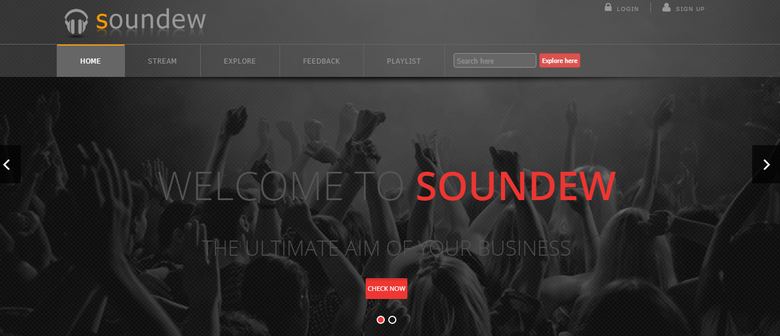 Soundew - A Music Sharing Platform