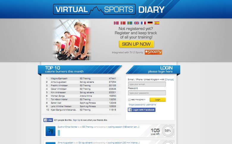 Virtual Sports Diary