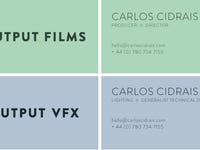 Output films and VFX visual identity
