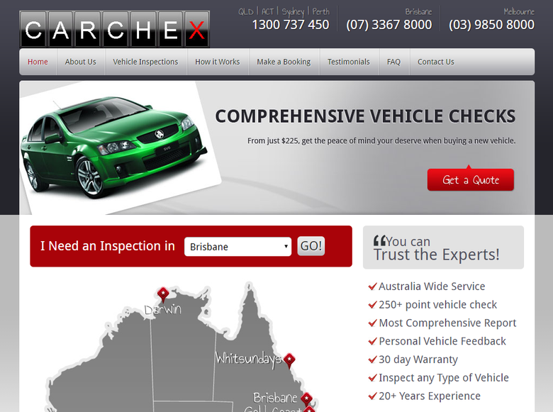 WordPress website for Automobile Company