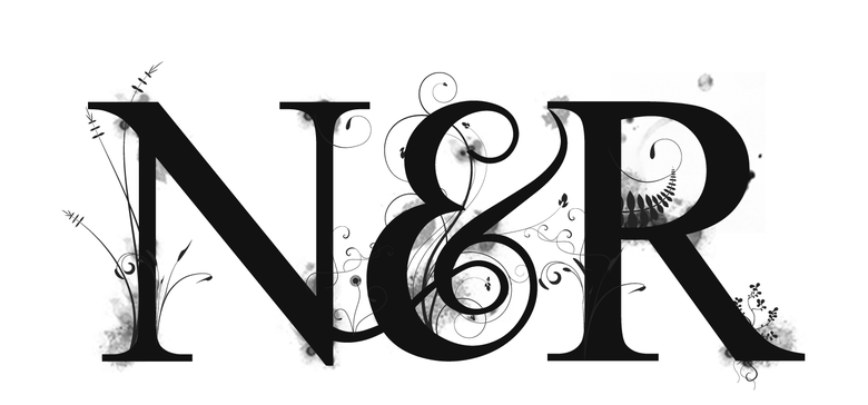 N&R Logo and wedding app design