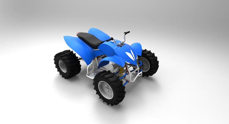Designing of ATV or Quad Bike