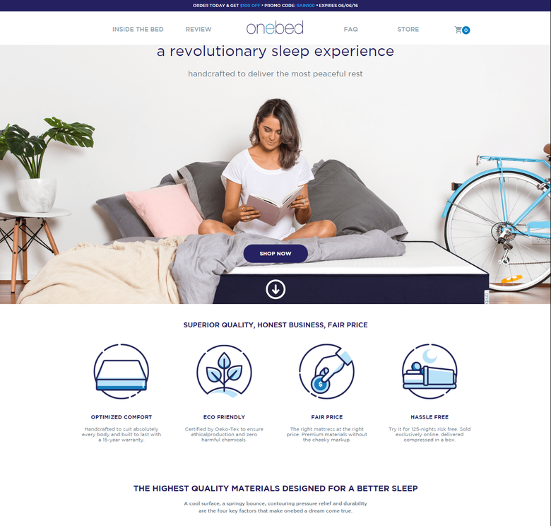 Wocommerce Website for single product