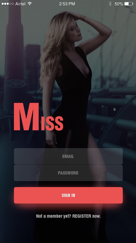 Miss. A shopping app template
