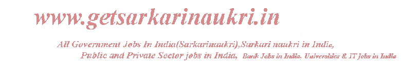 Sarkari Naukri and government jobs india,