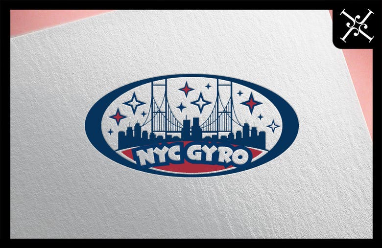 Logo design - NYC Gyro