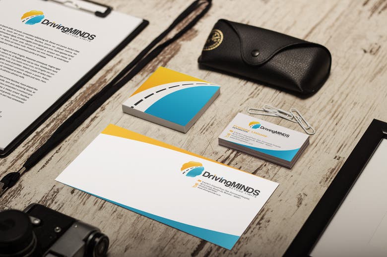 Corporate identity design - Driving Minds