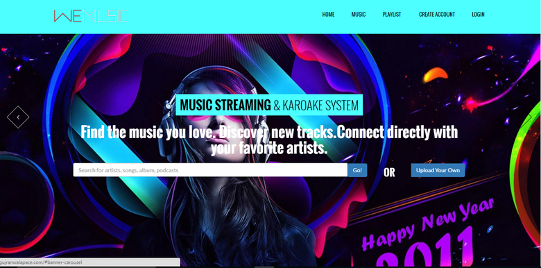 Music Streaming and Karaoke System with Lyric