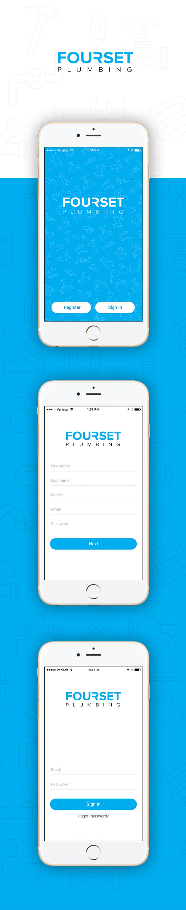 Fourset - Mobile App