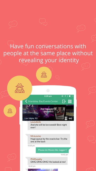 Android and iOS: Roomvine Location Based Group Chat