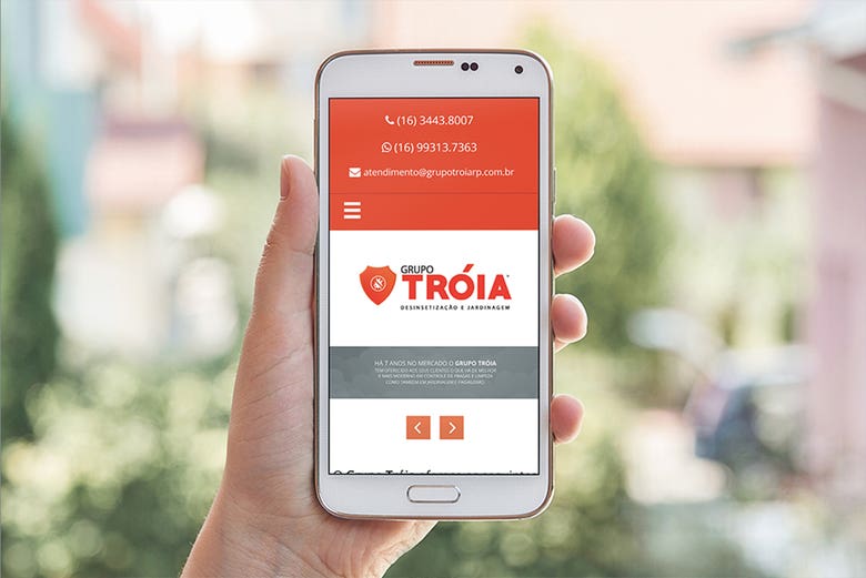 Grupo Tróia - Website