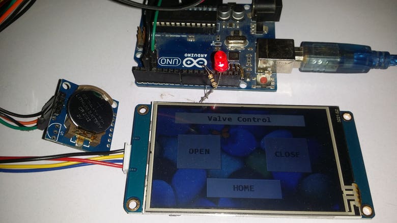 Arduino Touch Control Panel