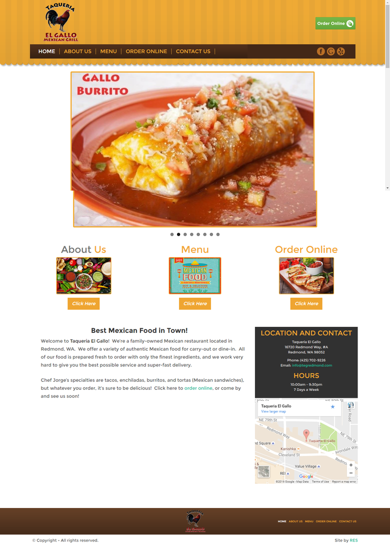 Fast food delivery in wordpress