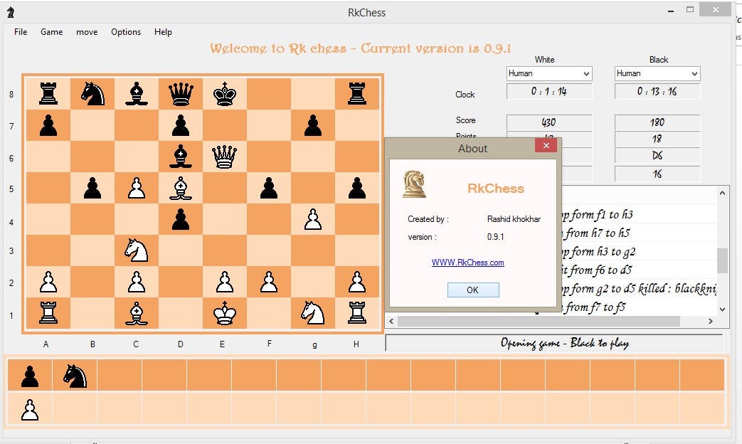 Chess Game in .NET Framework