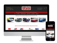 Website developed by magento