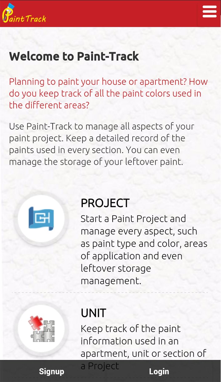 Paint Track App