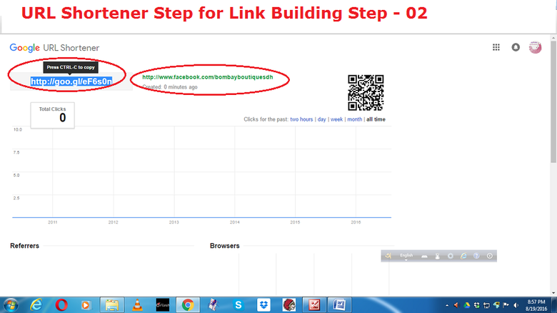 Demo project on Link Building
