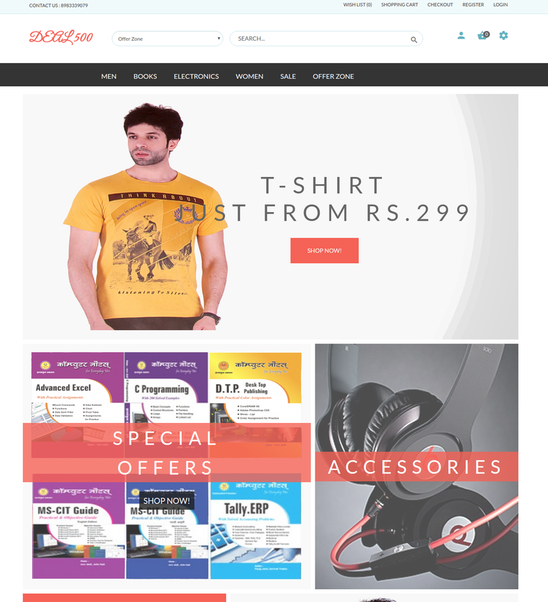 Deal 500 : E-commerce Shop