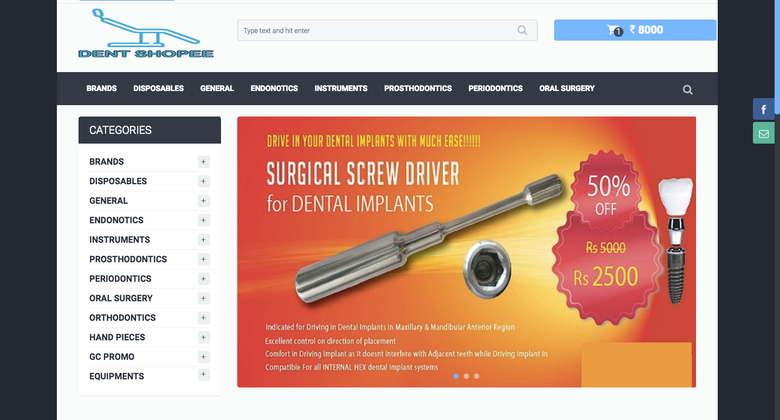 Dental Care E-commerce Website