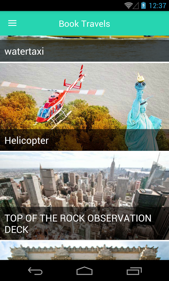 NYC Tour/Attraction ticket for Android