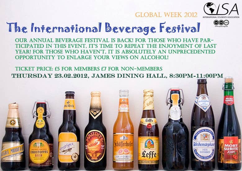 ISA Global Week Leaflet Design