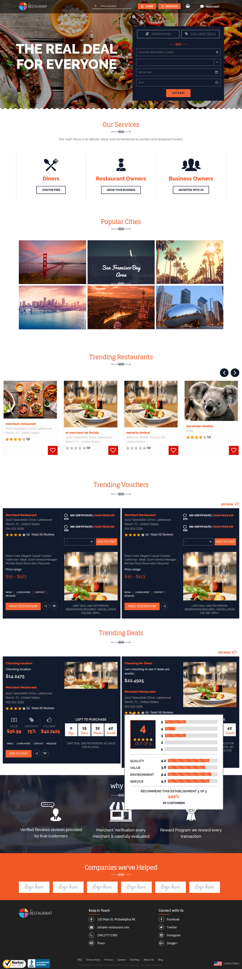 Restaurants | Restaurant Deals | Online Restaurant