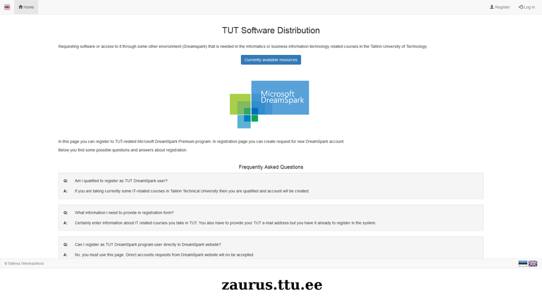 TUT Software Distribution