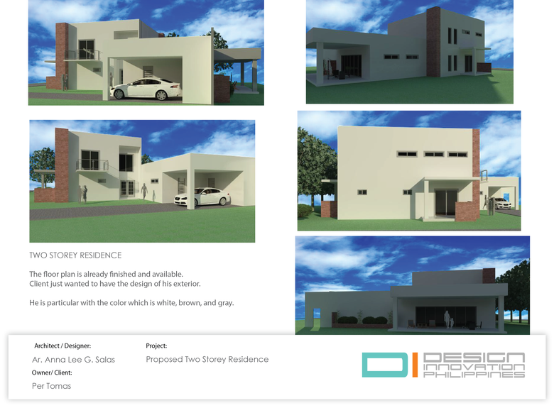 PROPOSED TWO STOREY RESIDENCE