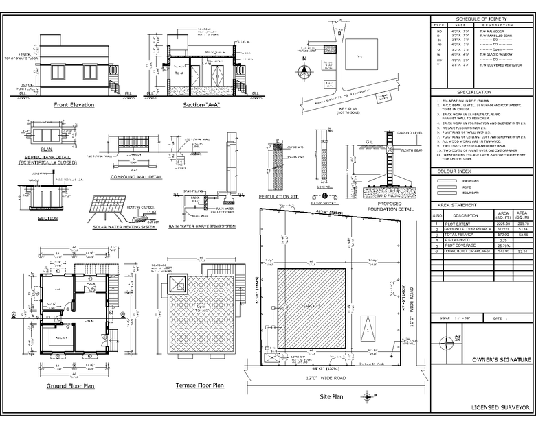 Residential Building - Approval Drawing
