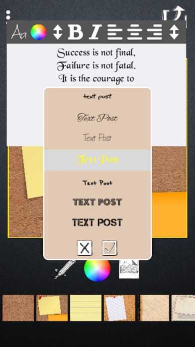 Text Posts Insta Pic Editor for Writing Messages on Photos
