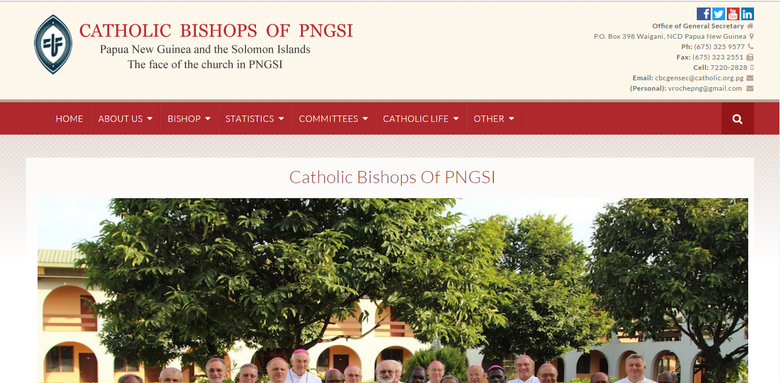 Catholic Bishop of PNGSI
