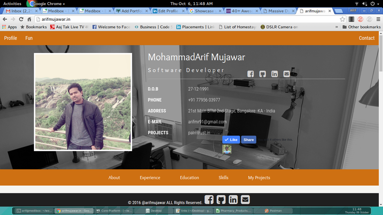 my personnel website