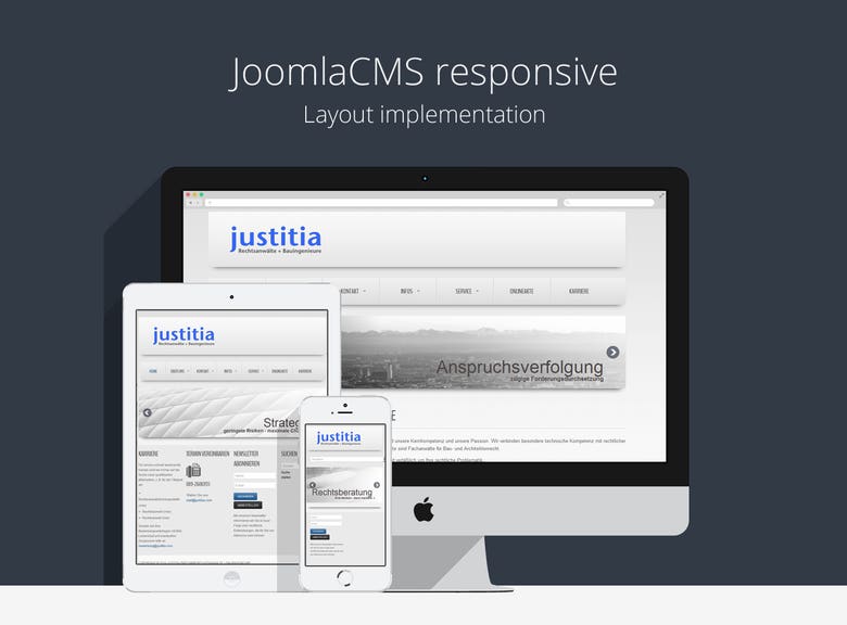 Joomla CMS - Responsive layout implementations