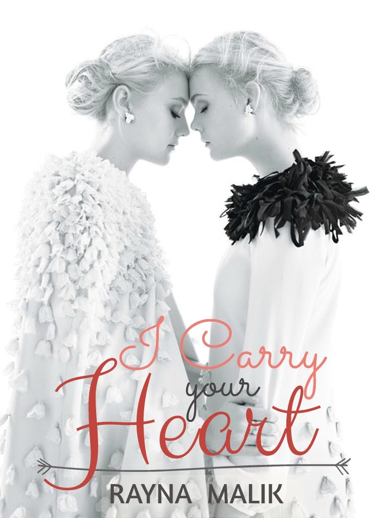 I Carry Your Heart - Book Cover | Young Adult Fiction